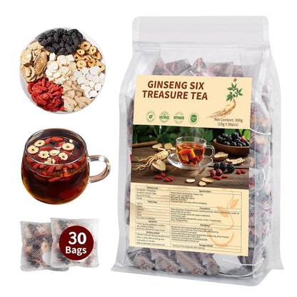 🍵Ginseng Six Treasure Tea