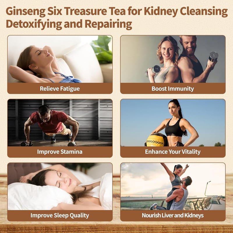 🍵Ginseng Six Treasure Tea