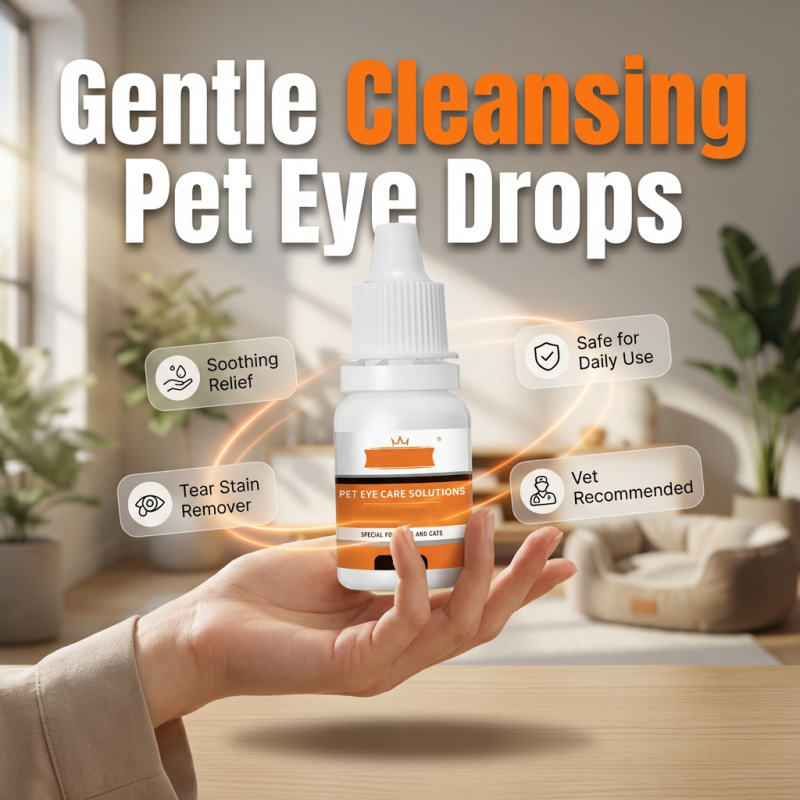 Vet-Recommended Eye Solution – Gentle Formula for Sensitive Breeds 🩺🐕
