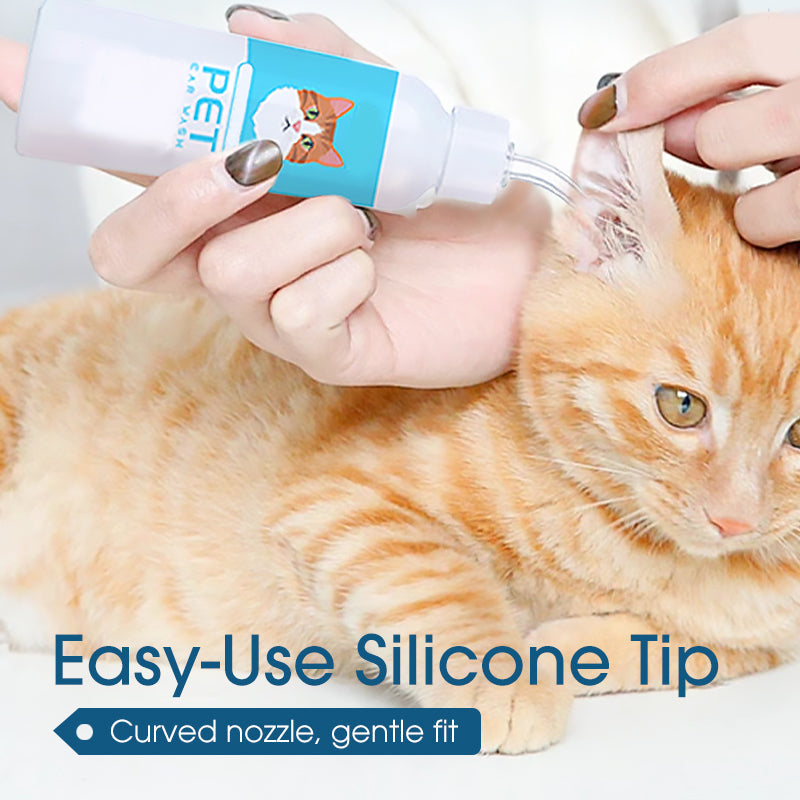 🐶🐱Pet Ear Mite Cleaner Deodorant Antibacterial Ear Care Drops