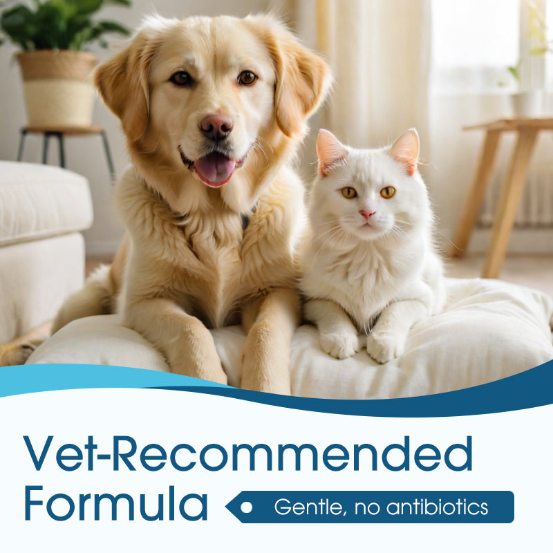 🐶🐱Pet Ear Mite Cleaner Deodorant Antibacterial Ear Care Drops