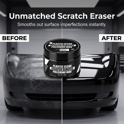 🔥Wax for removing and repairing scratches on automotive plastic surfaces (🎁sponge included)