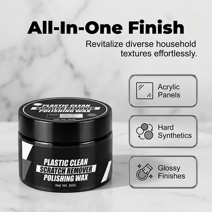 🔥Wax for removing and repairing scratches on automotive plastic surfaces (🎁sponge included)