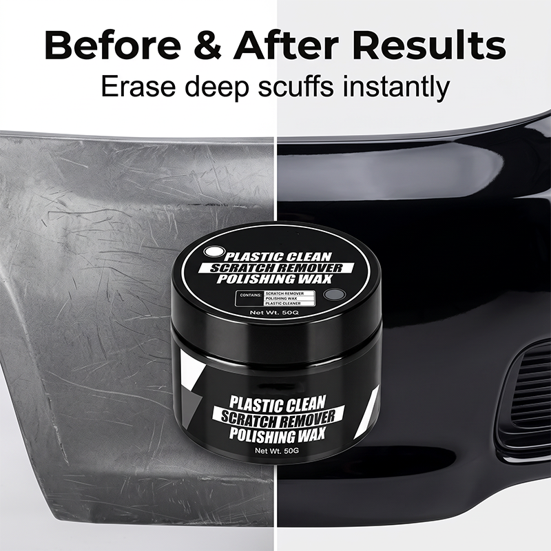 🔥Wax for removing and repairing scratches on automotive plastic surfaces (🎁sponge included)