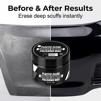 🔥Wax for removing and repairing scratches on automotive plastic surfaces (🎁sponge included)