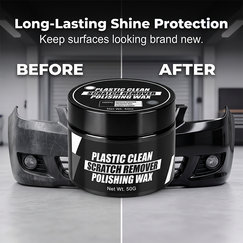 🔥Wax for removing and repairing scratches on automotive plastic surfaces (🎁sponge included)