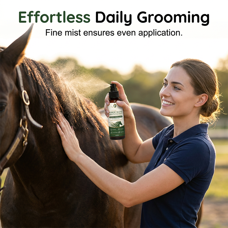 Horse Mane and Tail Smoothing Spray