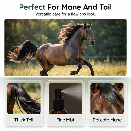 Horse Mane and Tail Smoothing Spray