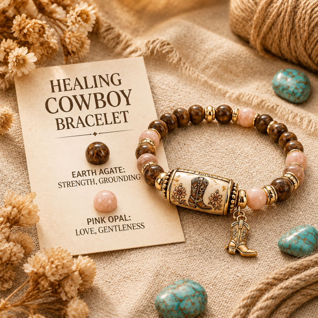 🐎 Limited Edition Western Horse Guardian Crystal Bracelet