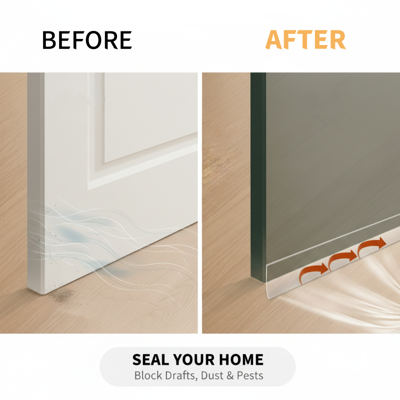 🌡️ Self-Adhesive Weather Stripping – Block Drafts, Seal Gaps &amp; Improve Home Comfort 🏠