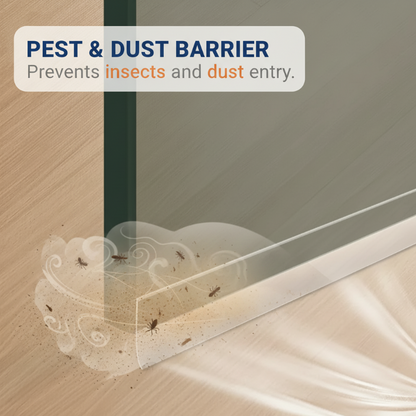 🌡️ Self-Adhesive Weather Stripping – Block Drafts, Seal Gaps &amp; Improve Home Comfort 🏠
