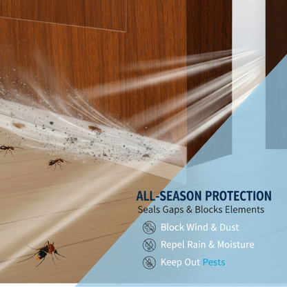 🌡️ Self-Adhesive Weather Stripping – Block Drafts, Seal Gaps &amp; Improve Home Comfort 🏠