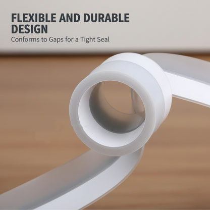 🌡️ Self-Adhesive Weather Stripping – Block Drafts, Seal Gaps &amp; Improve Home Comfort 🏠