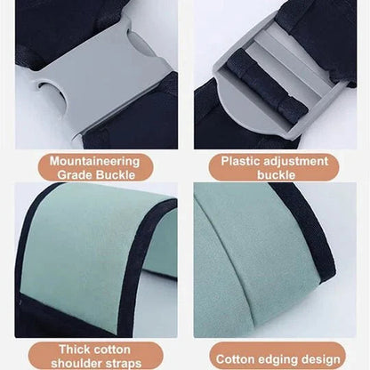 👶 4-in-1 Breathable Baby Carrier – 0–36M | Front & Back Carry | Hands-Free Comfort ✨