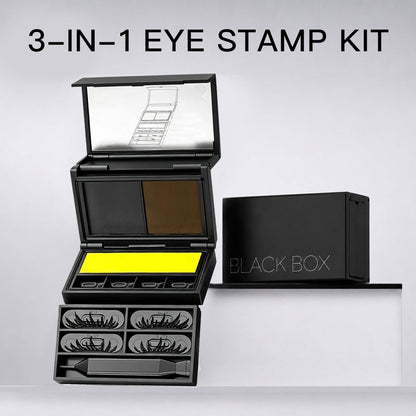 ✨ 3-in-1 Eye Makeup Stamp Kit – Eyeliner & Lower Lash