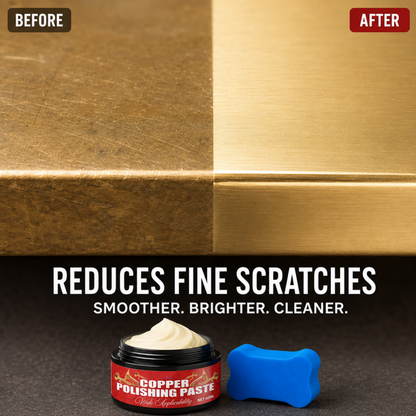 🎺🛡️Copper & Brass Polish Paste – Restore Tarnished Metals to a Brilliant Shine