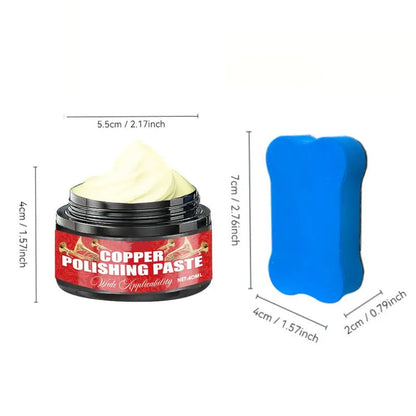 🎺🛡️Copper & Brass Polish Paste – Restore Tarnished Metals to a Brilliant Shine