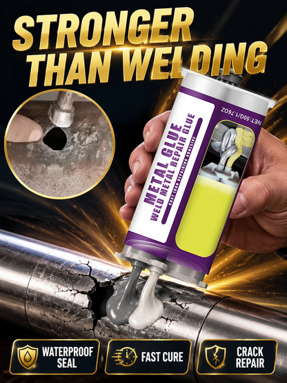 Heavy-Duty Metal Repair Adhesive – No-Weld Bonding, Steel-Like Strength & Heat Resistance