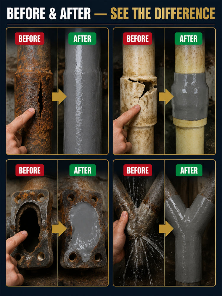 Heavy-Duty Metal Repair Adhesive – No-Weld Bonding, Steel-Like Strength & Heat Resistance