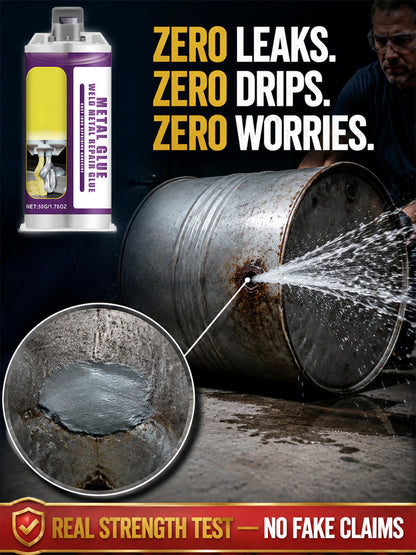 Heavy-Duty Metal Repair Adhesive – No-Weld Bonding, Steel-Like Strength & Heat Resistance