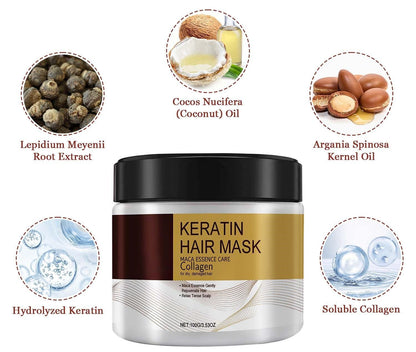 Herbal Collagen Hair Revival Mask💁‍♀️🧴