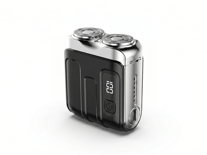 ✨Portable Mini Men’s Electric Shaver, Compact Rechargeable Wet & Dry Shaver for Travel & Gym