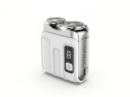 ✨Portable Mini Men’s Electric Shaver, Compact Rechargeable Wet & Dry Shaver for Travel & Gym