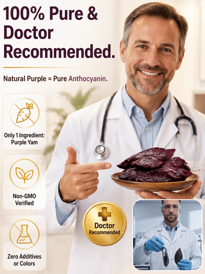 ✨Triple-Steamed Organic Purple Yam Strips – Naturally Sweet, Soft & Chewy🍠