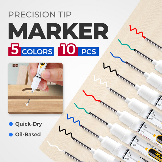 Precision Tip Oil-Based Marker Pen – Quick-Dry & Fine Detail