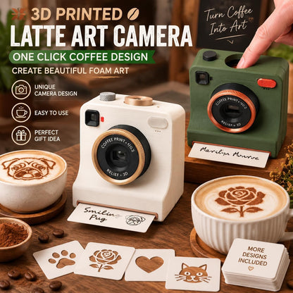 ☕🎨 Smart Latte Art Maker Camera Tool – Create Beautiful Latte Designs at Home