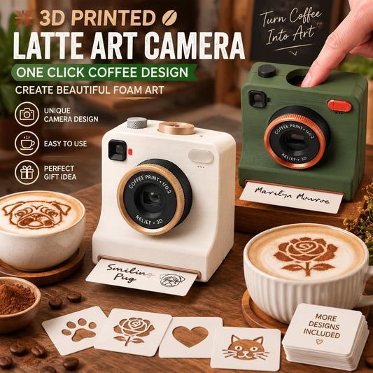 ☕🎨 Smart Latte Art Maker Camera Tool – Create Beautiful Latte Designs at Home