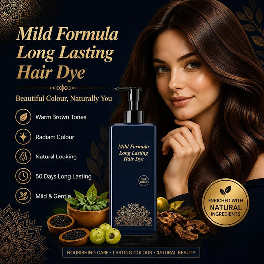 Plant-Based Hair Color – Quick Color Refresh & Gentle At-Home Dye