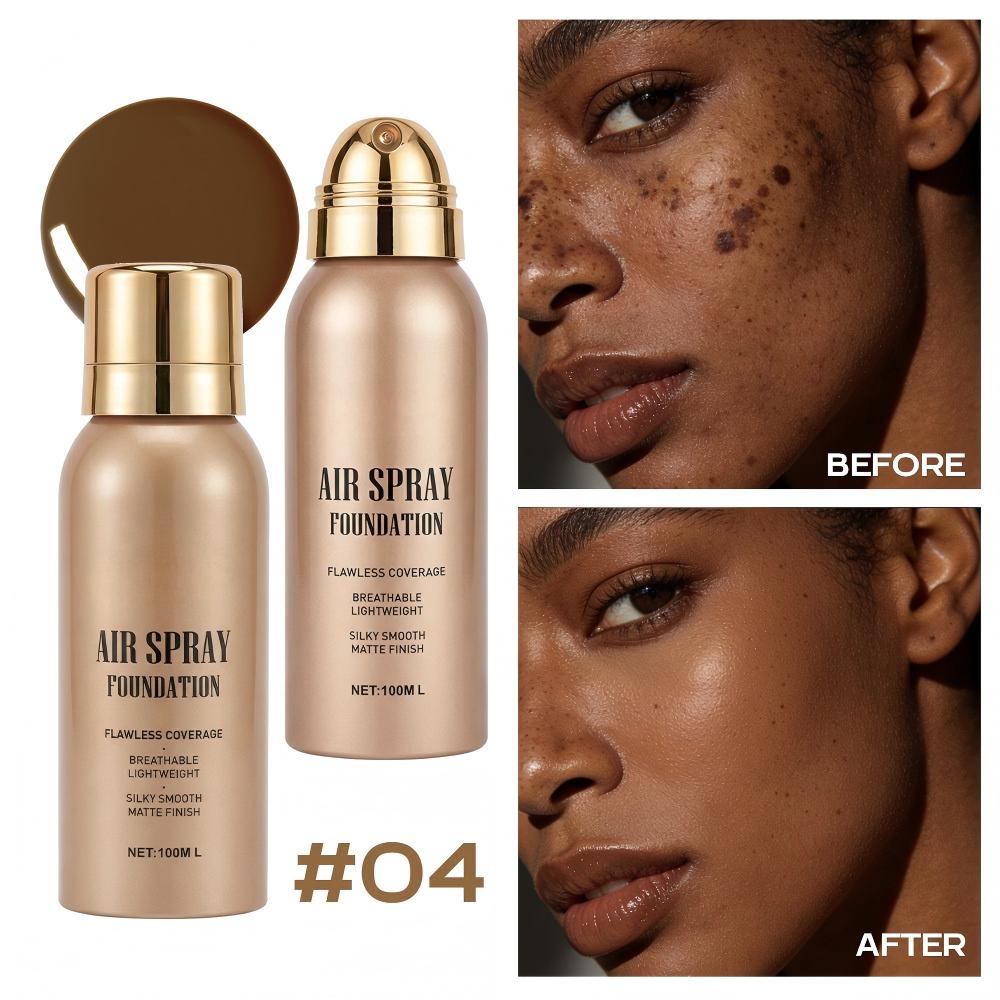 💄✨ Air Spray Foundation – flawless full coverage, waterproof & sweatproof. 💋💖