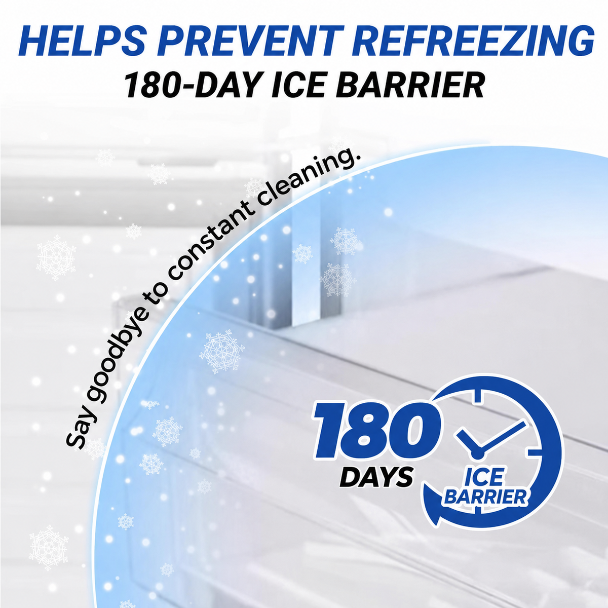 🧊 Fridge & Freezer De-Icer Spray – Quick Frost & Ice Removal Cleaner