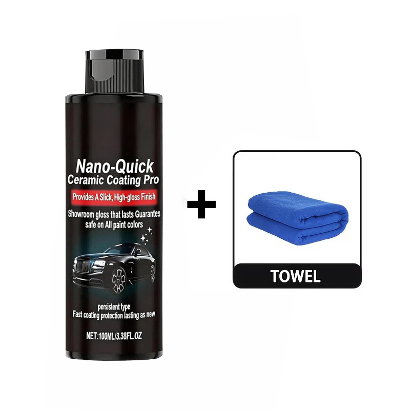 Quick-Effect High-Gloss Car Detailing Spray