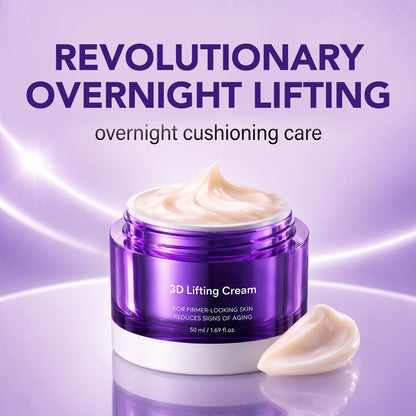 3D Lifting Cream 1.7 fl oz | Advanced Korean Facial Night Cream 2026