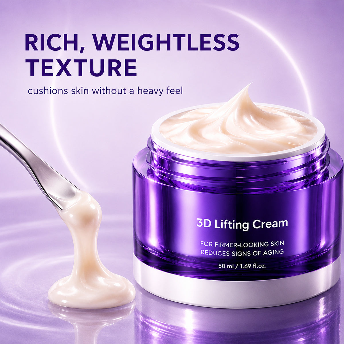 3D Lifting Cream 1.7 fl oz | Advanced Korean Facial Night Cream 2026