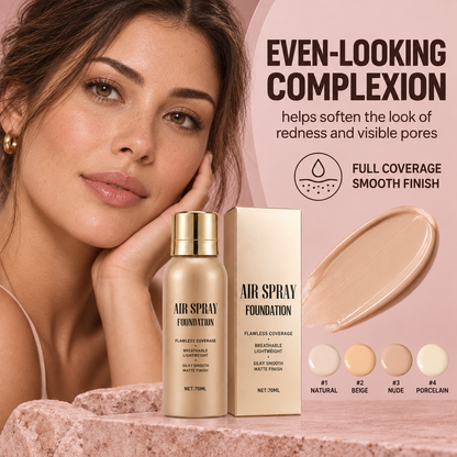 💄✨ Air Spray Foundation – flawless full coverage, waterproof & sweatproof. 💋💖