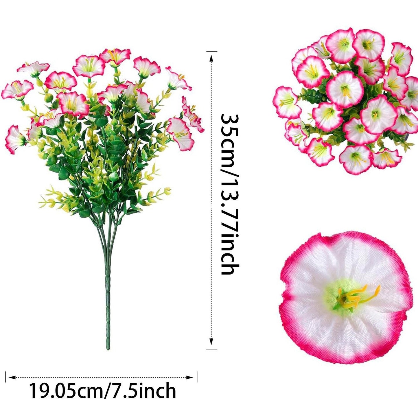 Luxury Faux Bloom Set – Faux Silk Bloom Arrangement for Home, Wedding & Party Decor