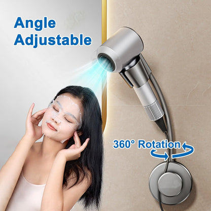 💈 Hands-Free Rotating Hair Dryer Holder