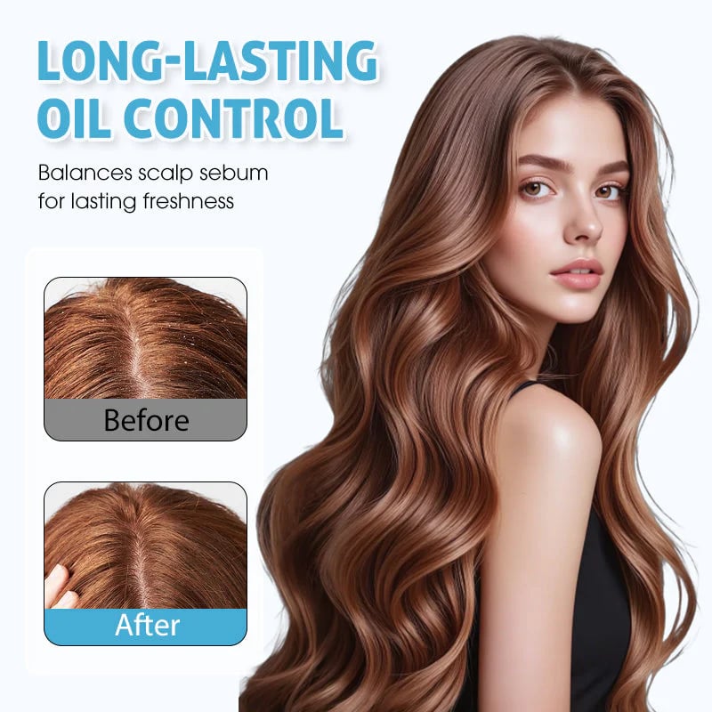 No-Rinse Hair Cleansing Gloves – Refreshing Scalp & Hair Wipes for Oily-Looking Hair