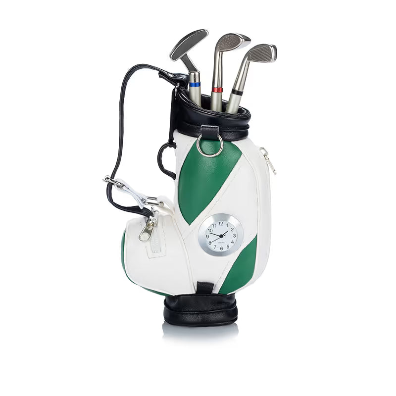 ⛳ Golf Pen Holder + 3‑Pen Set 🏌️‍♂️- Elevate Your Office Desk— A Hole‑in‑One for Style & Function