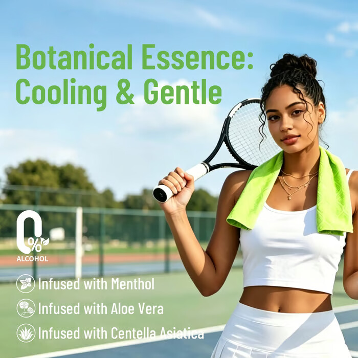 5-Pack Cooling Towels & XL Menthol Cooling Wipes for Summer Heat, Sports, Travel & Outdoor Relief