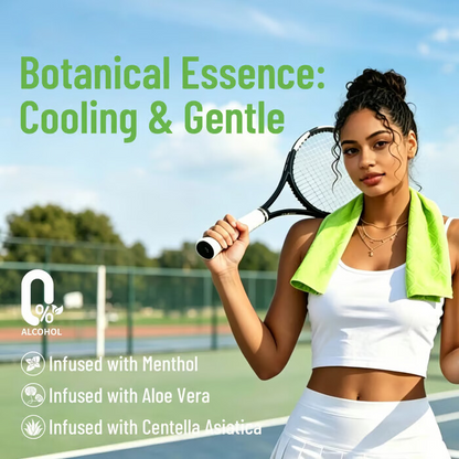 5-Pack Cooling Towels & XL Menthol Cooling Wipes for Summer Heat, Sports, Travel & Outdoor Relief