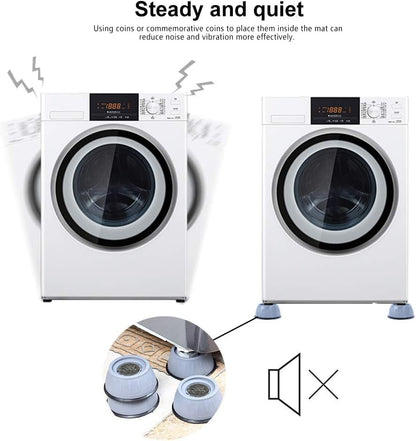 🔧 Anti-Vibration Pads for Washing Machines & Appliances – Noise & Shock Reduction