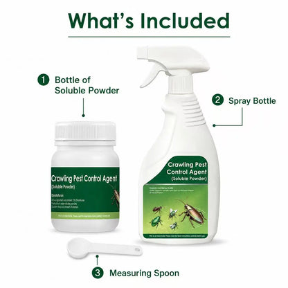 Multi-Purpose Pest Control Kit for Roaches, Ants & Spiders