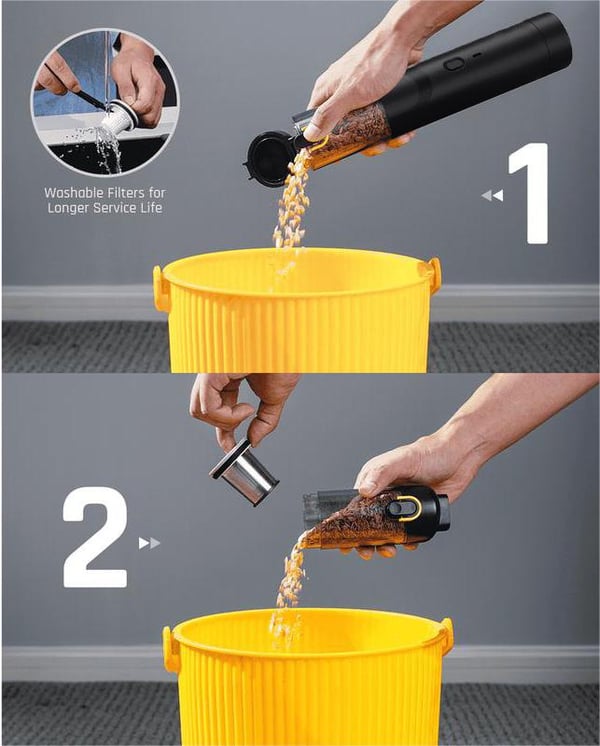All-in-One Power Cordless Handheld Vacuum