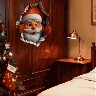 🎄Christmas 3D Holiday Wall Stickers | Christmas & Halloween Decor