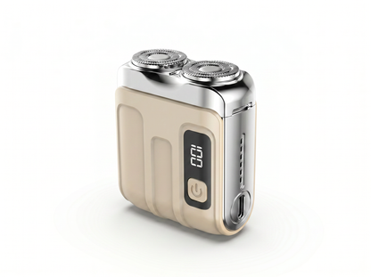 ✨Portable Mini Men’s Electric Shaver, Compact Rechargeable Wet & Dry Shaver for Travel & Gym
