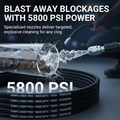 Triple‑Layer PVC Stainless Steel Burst‑Resistant Water Hose